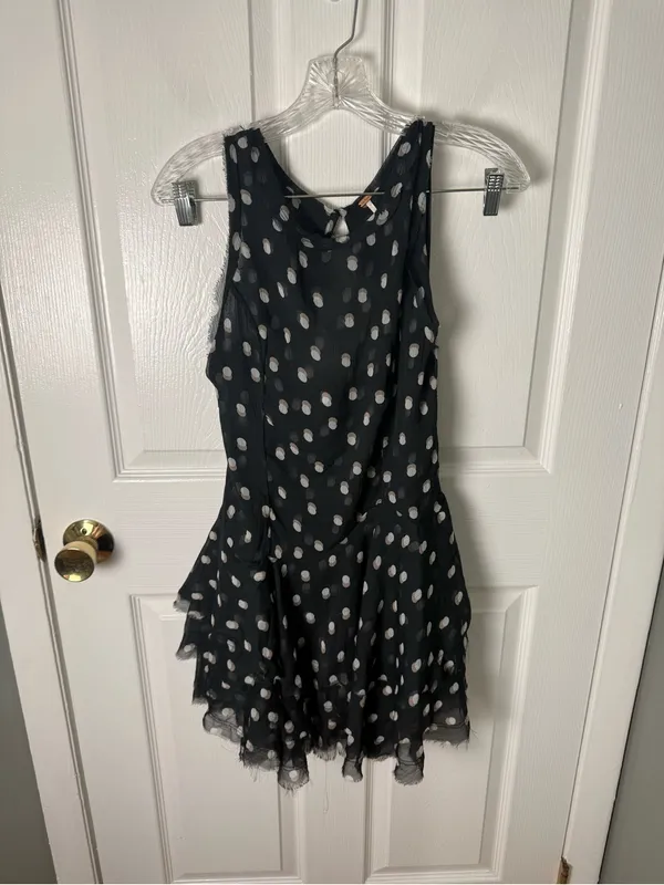 Free People Raven Printed Mini Dress in Night Combo M - Image 2