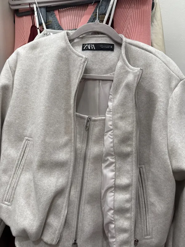 NWT ZARA bomber jacket & top - Image 2