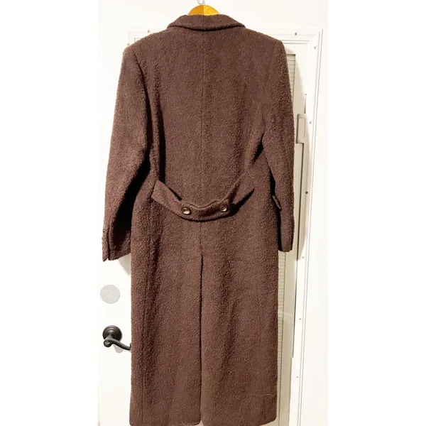 MISSONI brown Long Alpaca Mohair Women’s size 10‎ Vintage - Image 2