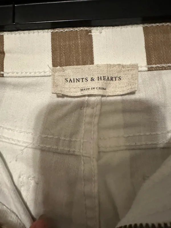 Saints and Hearts Trendy Bell Striped jeans - Image 2