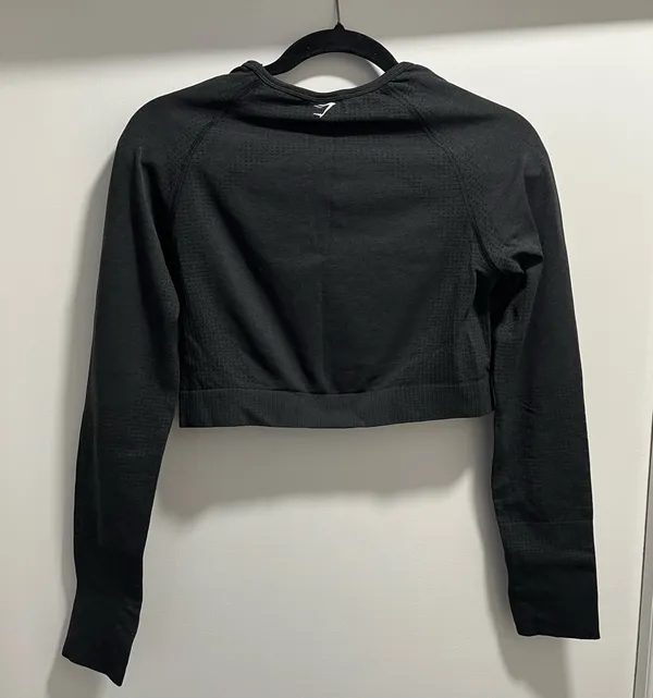 Gymshark Vital Seamless Long Sleeve Crop Top - Image 4
