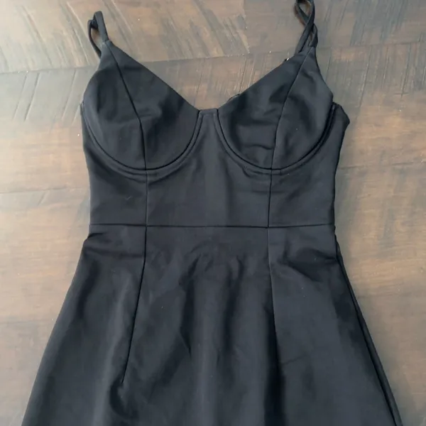 Princess Polly Black Mini Dress - Image 8
