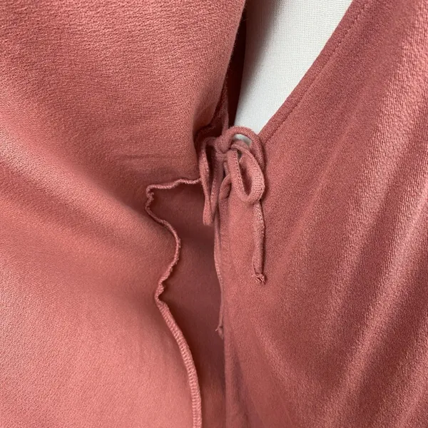 Roxy Wrap Dress‎ 8 Pink Mauve Mini Sleeveless V-Neck Tie Rhythm Luck Lightweight - Image 10