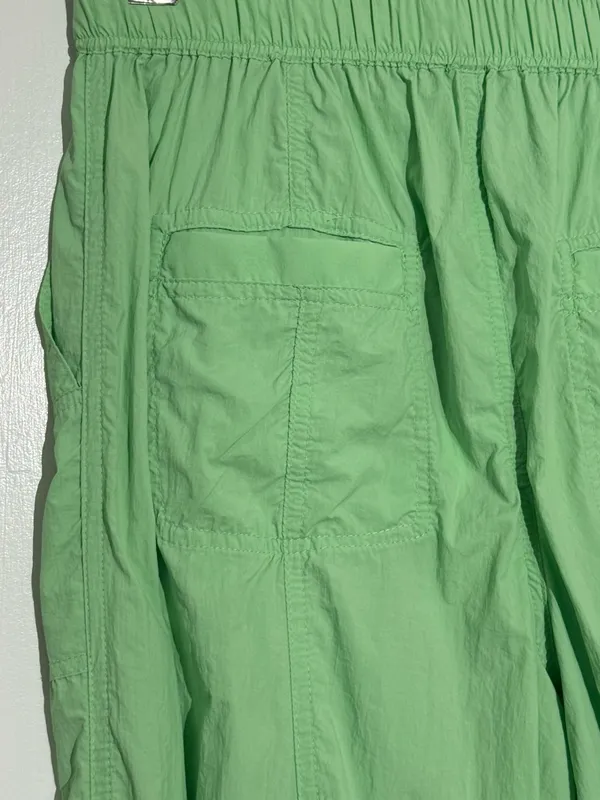 NWT Anthropologie Mint Green Cargo Drawstring Joggers Daily Practice - Image 7