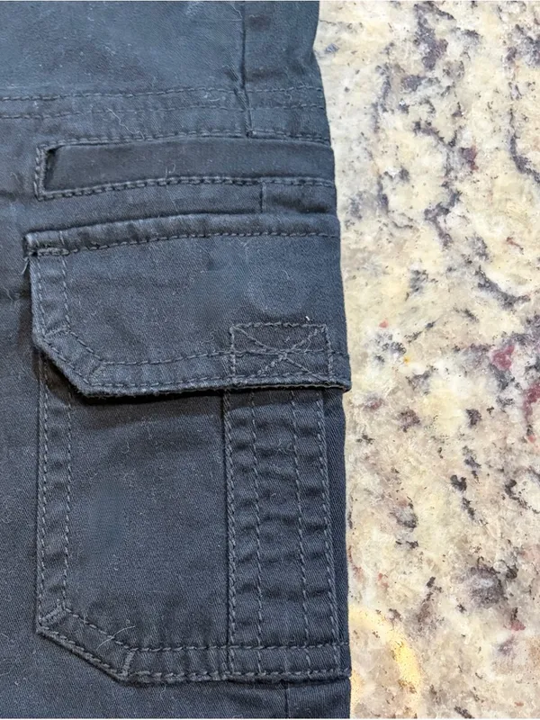 SO Black Women's Cargo Pants with Utility Pockets - Image 3