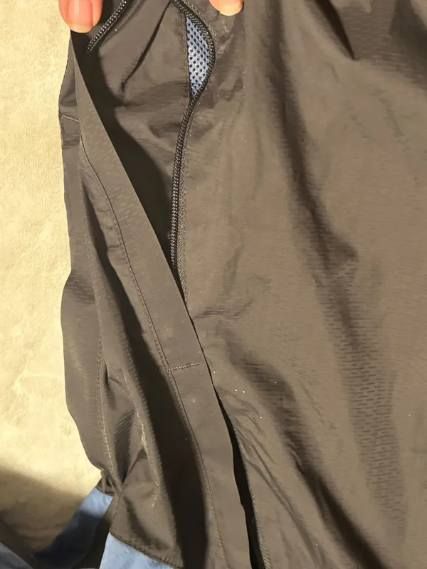 Rei Co-op Coat Full Zip Hood Blue And Black - Image 6