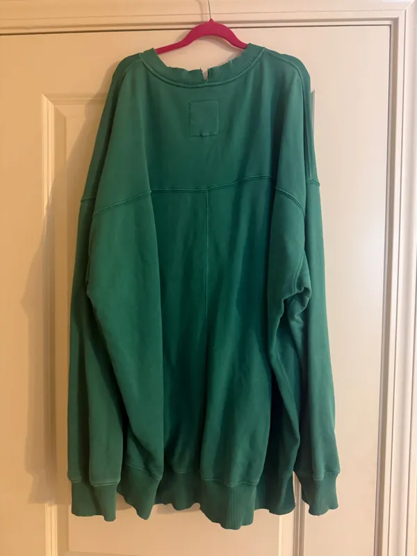 Aerie Some Personal Chill Crew Space Graphic Crewneck Sweatshirt - Image 2