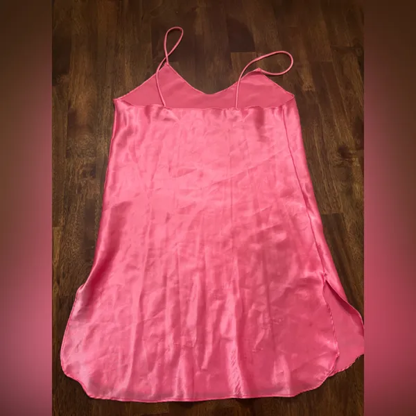 Vintage Pink Slip Dress - Image 5