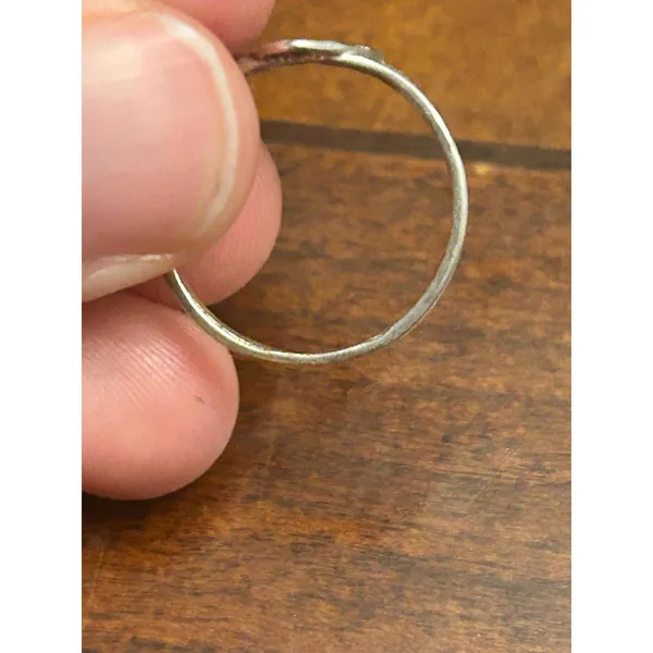 ring band 925 sterling silver size 6 1.17g g37 - Image 6