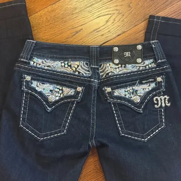 Miss Me‎ Cropped Skinny jeans size 29 - Image 2