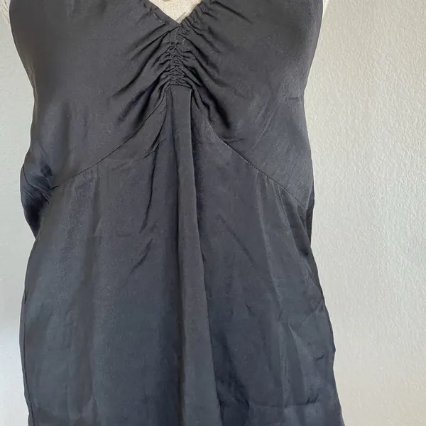 Banana Republic Womens Blouse Small Halter Babydoll Retro Y2K Coquette Fairycore - Image 5