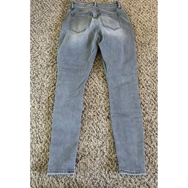 Loft Women's Mid-Grey The Curvy Sculpt‎ Jeggings Size 25/0 - Image 6