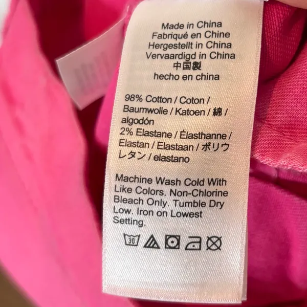 J. Crew Pink Slim Wide Leg Pants‎ Size 24 - Image 9