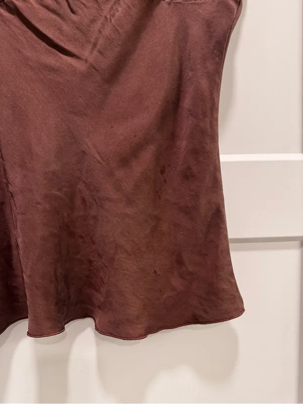 Trina Turk brown Silk Lace Trim Camisole - Image 4