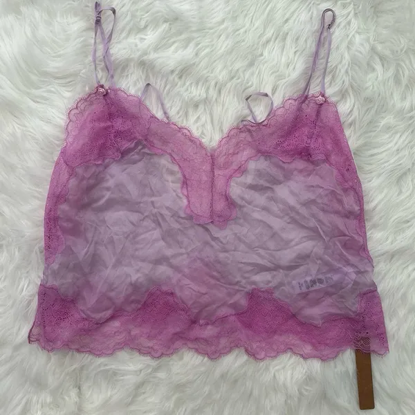 Skims Romance Lace Cami Sugar Plum Size XS - Image 3