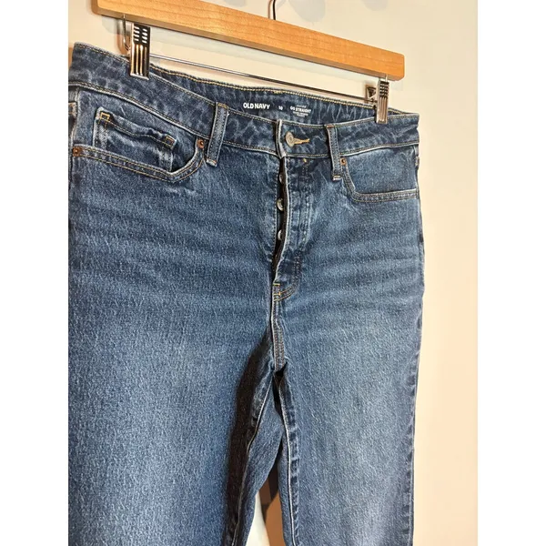 Old Navy High Rise OG Straight jeans - Image 5