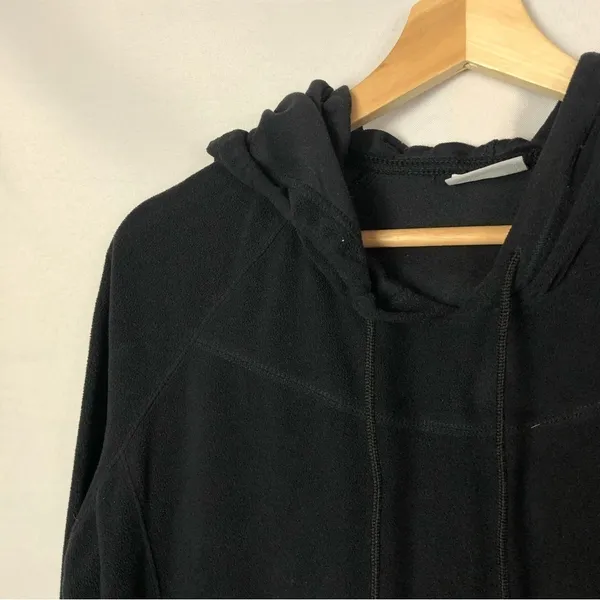 Columbia Glacial Fleece III Black Pullover‎ Hooded Sweatshirt L - Image 3