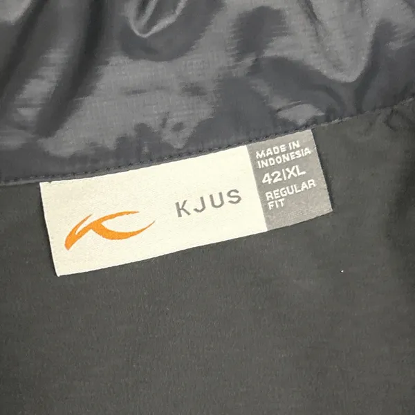 KJUS Radiation Jacket Womens XL 42 Black Full Zip Pockets Lightweight Golf New - Image 5