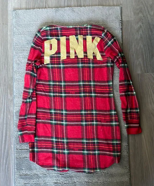 PINK - Victoria's Secret Pajama Shirt - Image 5