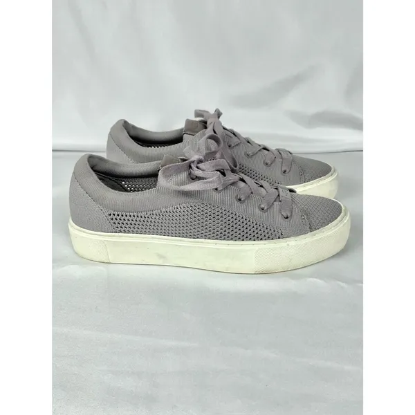 UGG Zilo Knit Sneaker Soft Amethyst US 6.5 M Ladies Lace Up Grey - Image 4