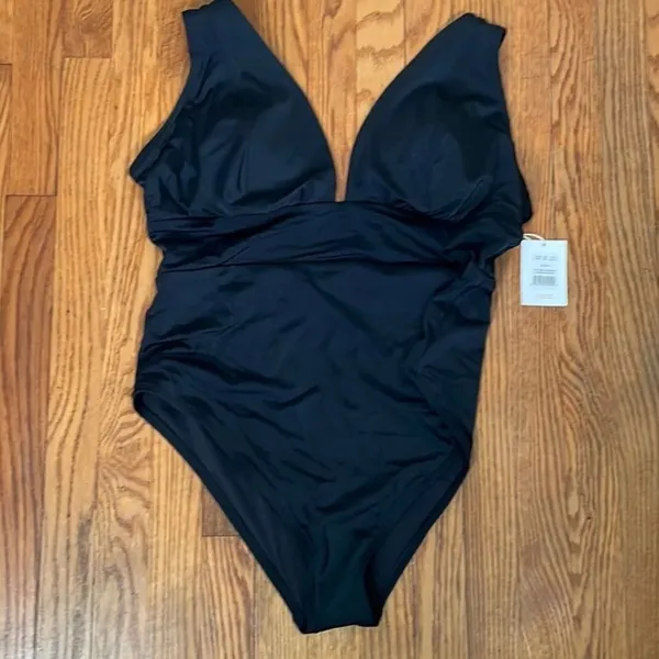 Andie Swim The Cheeky‎ Mykonos One Piece Swimsuit Black size XL NWT - Image 3