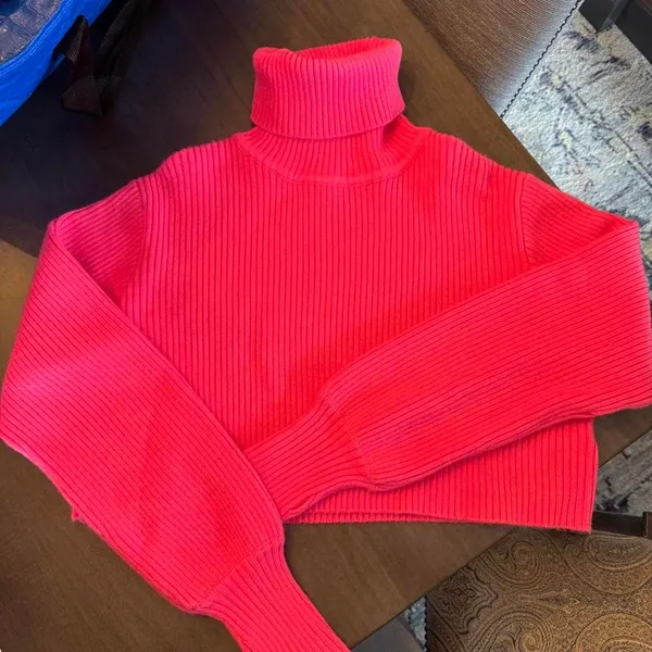 Altar-d-state Women's Red and Pink Jumper - Image 2