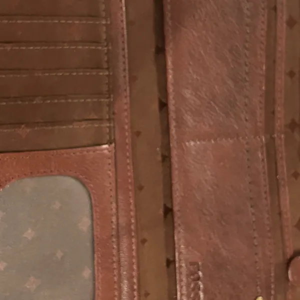 Fossil Brown Patterned Wallet - Image 9