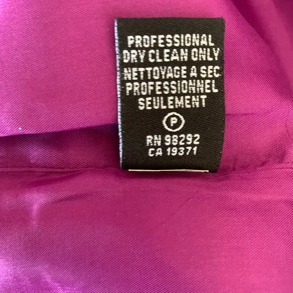 5/$25 Tibi Purple Asymmetrical Sheath‎ Dress - Image 9