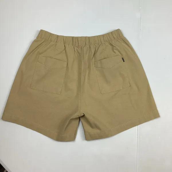 Dockers Linen Blend Weekend Pull-On Shorts Tan Small NEW! Retail $52 - Image 2