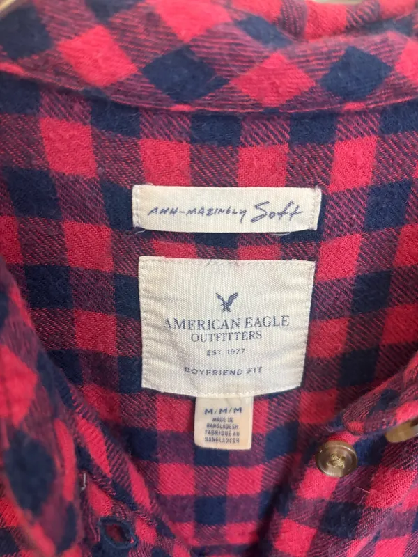 American Eagle Boyfriend Fit Flannel  - Image 2