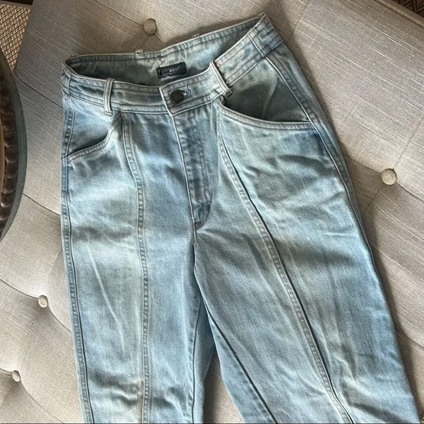 Liz Wear Vintage Barrel-Legged Jeans‎ Size 4 - Image 6