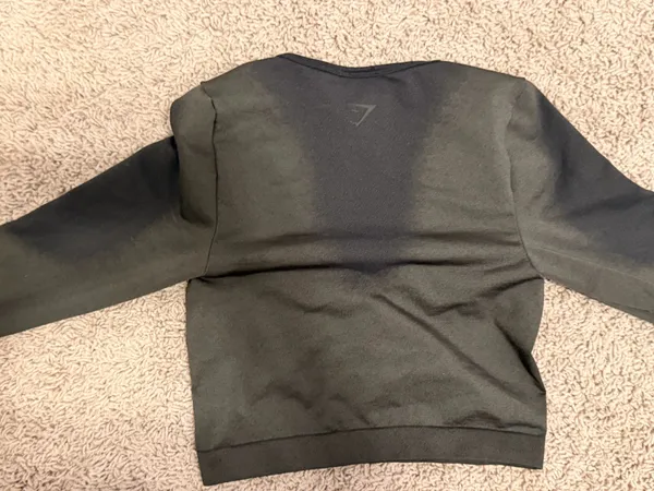Gymshark Long Crop Sleeve Top - Image 2