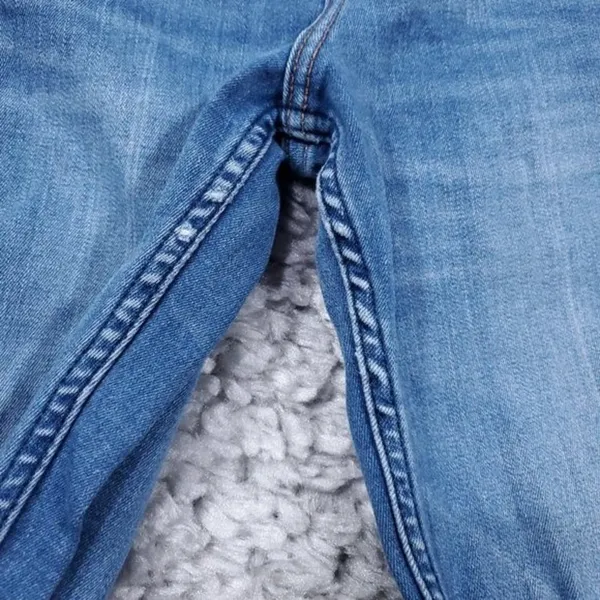 READ Abercrombie High Rise Super Skinny Jeans Size 00 24 x 31 Button Fly Stretch - Image 4
