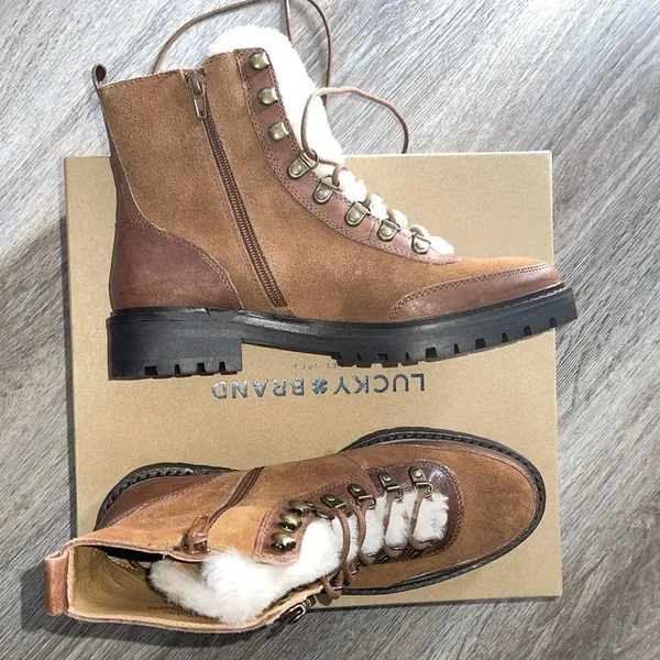 Lucky Brand Iliana Suede Boots 🥾 Size 6.5 - Image 5
