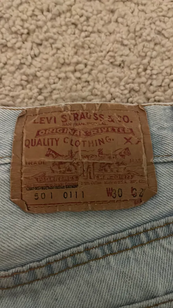 Vintage Levi’s 501 Jeans - Image 2