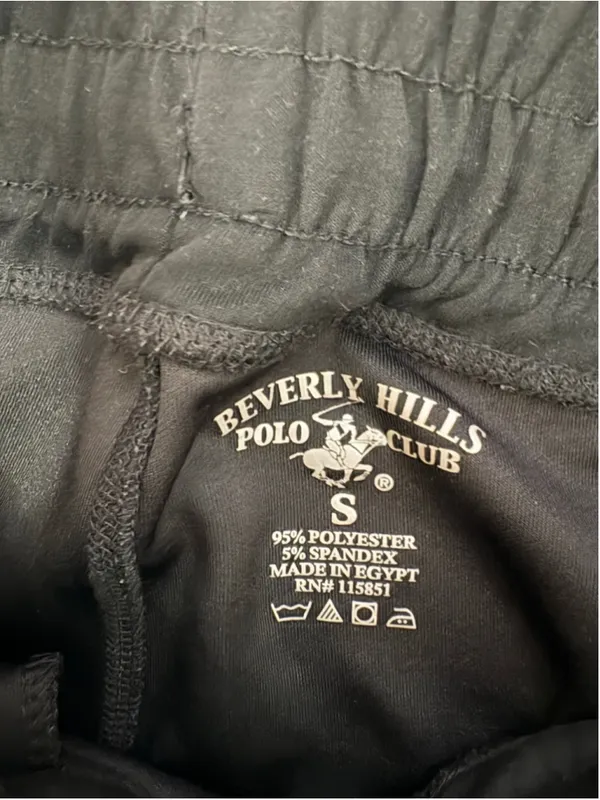 Women’s Beverly Hills Polo Club Black Joggers Size S - Image 6