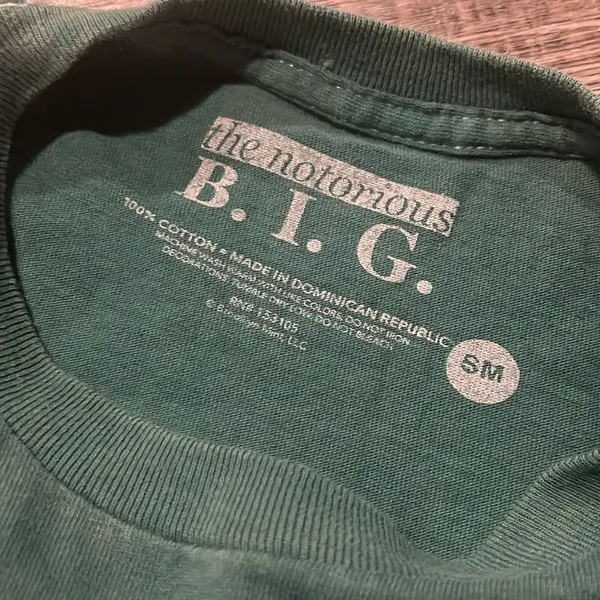 Vintage 1994 'BIGGIE' Notorious B.I.G. - small - Image 5