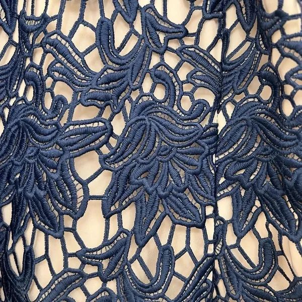 Keepsake Blue True Love Lace Midi Sleeveless Cocktail Dress Medium‎ - Image 6