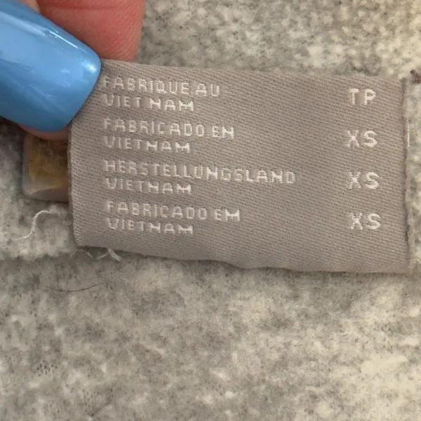 322 | Columbia Sportswear Womens XS Full Zip Fleece Jacket Gray Oatmeal‎ Heather - Image 8