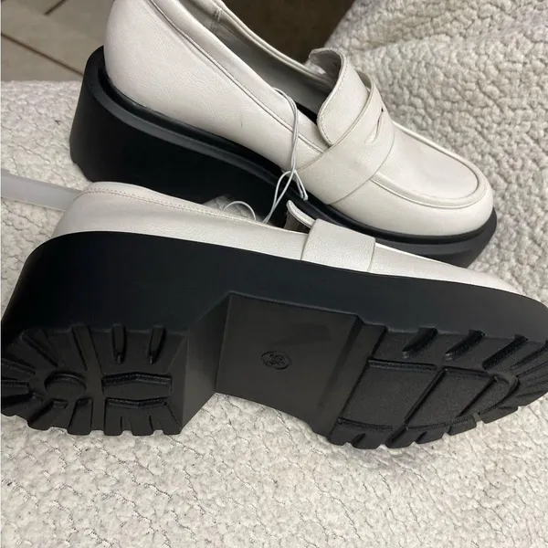 Wild Fable white chunky Y2K platform shoes size 9.5 - Image 6