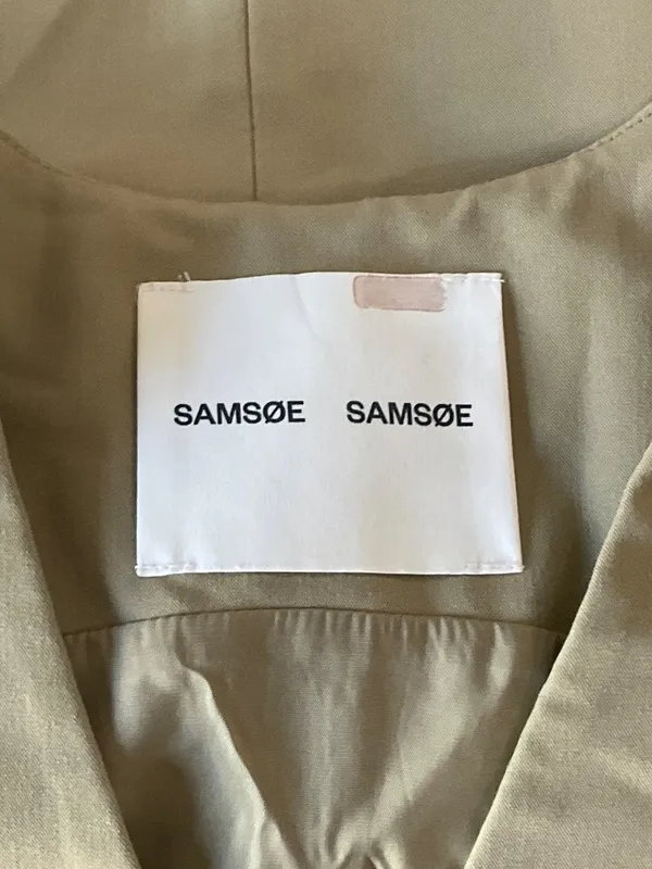 Samsoe Ramona Vest in Tan Medium Womens Sleeveless Tank Top - Image 10