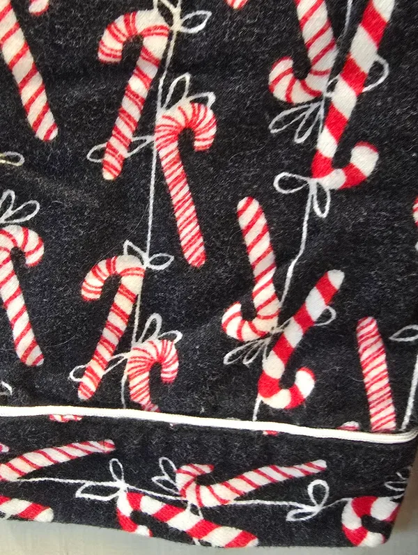 {XS} Vintage Victoria's Secret Christmas Candy Cane Pajama Set - Image 4