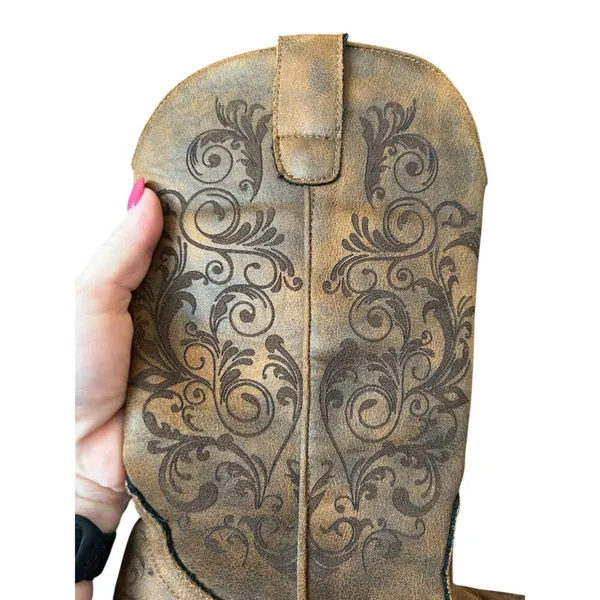 Roper Floral Embroidery Women's Boots - Size 6 - Image 8