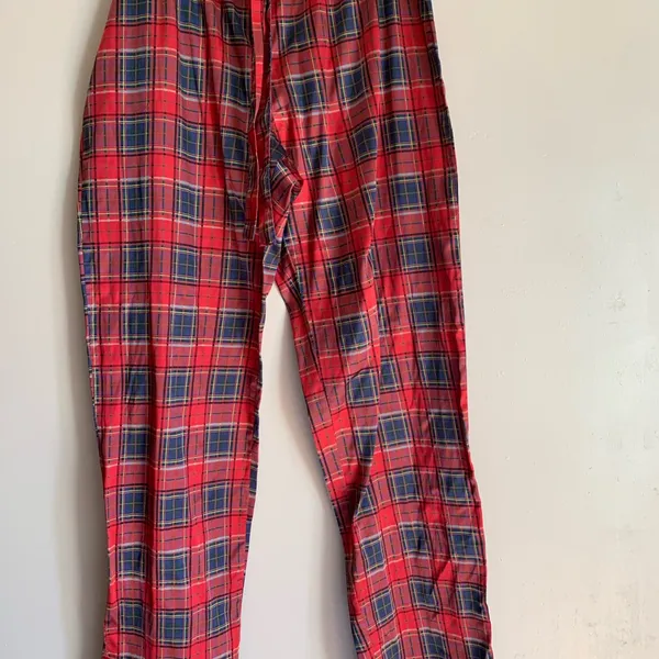 Victoria Secret Pajama Satin Set Ted Women Lounge Size Large Winter Christmas - Image 4