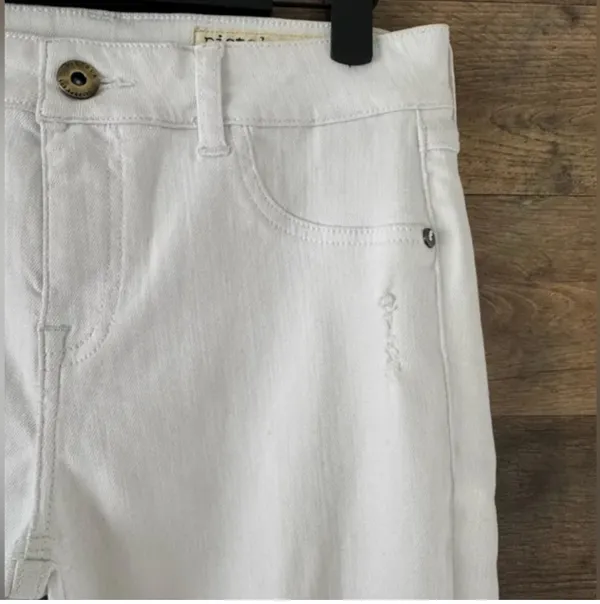 👻 Pistola White Distressed Skinny Jeans - Image 4