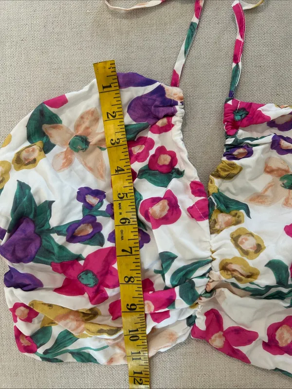 Petal & Pup Kari Halter Crop Top & Maxi Skirt, Floral, Size XL, NWOT Display - Image 13