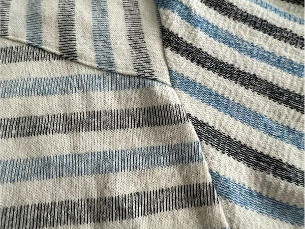 Free People Boardwalk Romper Medium Blue Stripe Jumper Loungwear Casual Beachy - Image 8