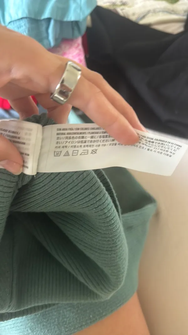 Abercrombie Ribbed Top Long Sleeve - Image 6