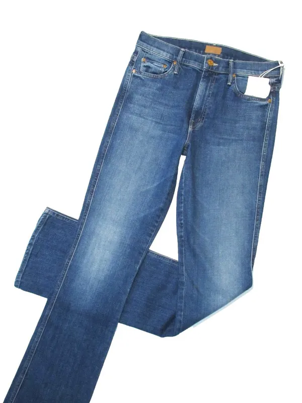 NWT Mother The Double Insider in Fruit Carts Bootcut Stretch Jeans 28 - Image 5