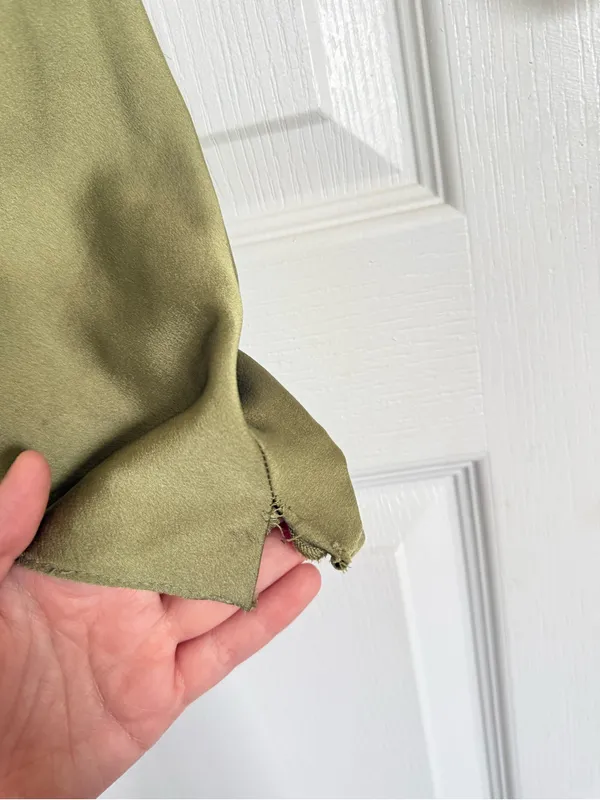 House of CB Myrna Mini Dress in Olive (ALTERED) - Image 10